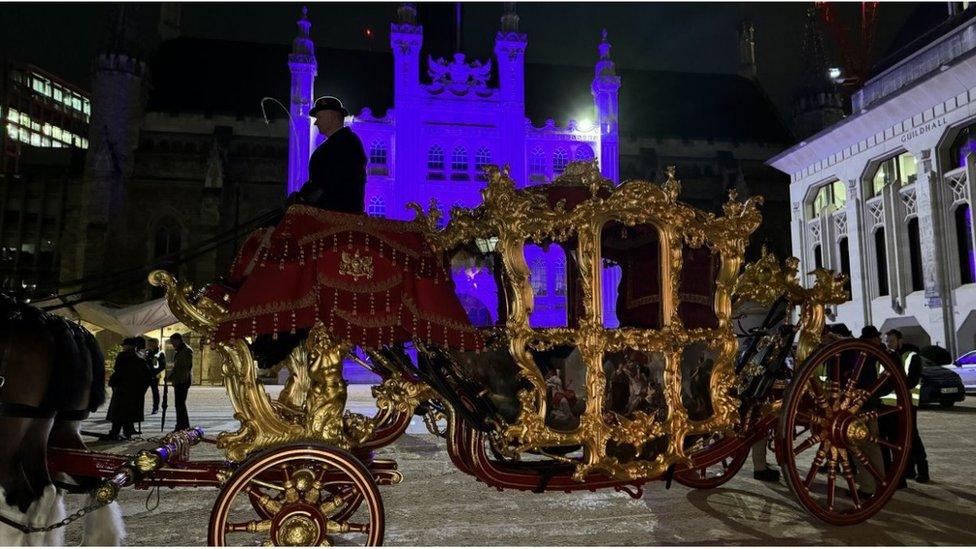 Rehearsals of Lord Mayor's show