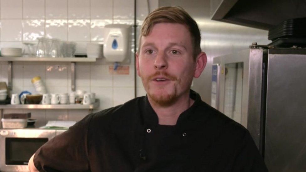 Ben Stead-Davis, chef and landlord at The Barn, Rugby