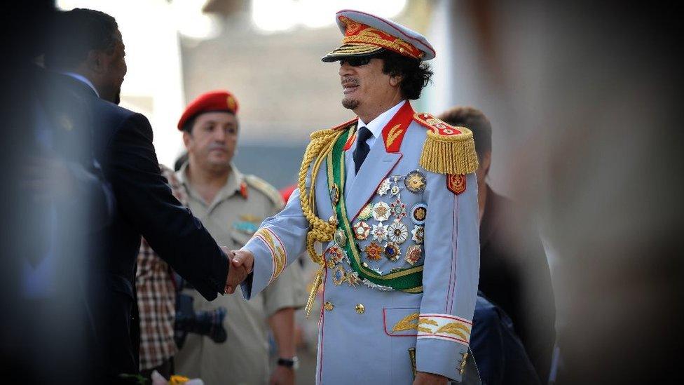 Picture of Col Muammar Gaddafi