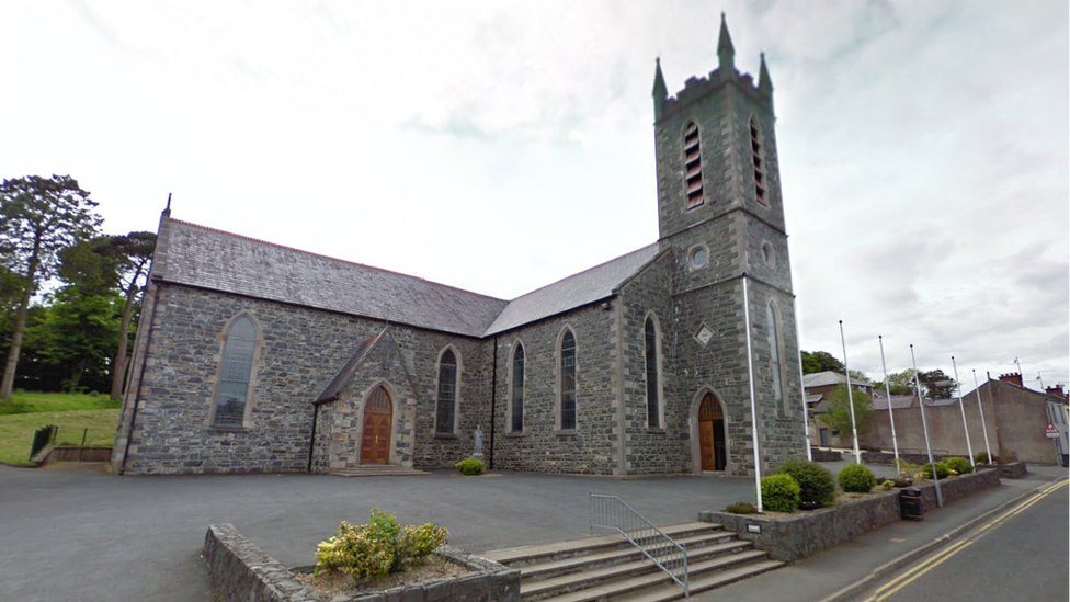 St Patrick’s Church, Keady, is one of the largest churches in the Catholic Archdiocese of Armagh