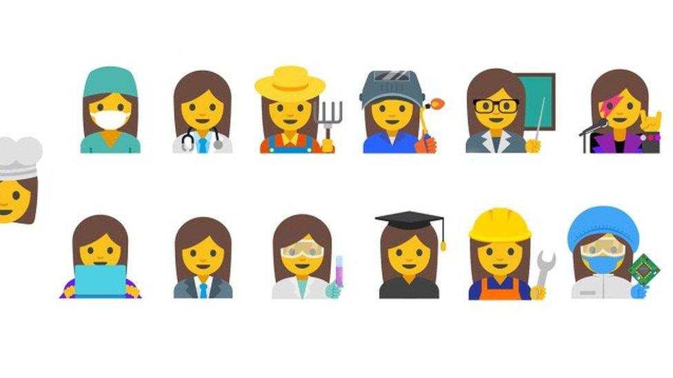 Female emojis