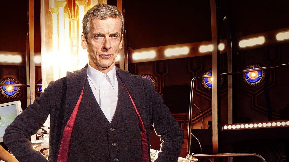 The twelfth Doctor Peter Capaldi.