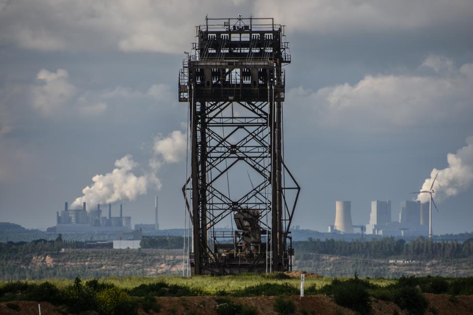 The power stations fuelled by the Hambacher mine