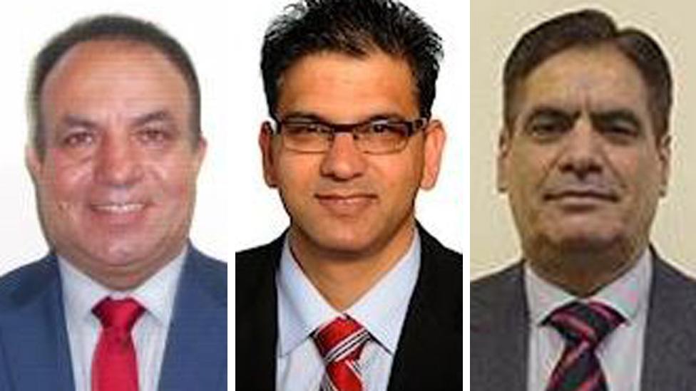 Asif Masood, Tahir Malik, Waheed Akbar