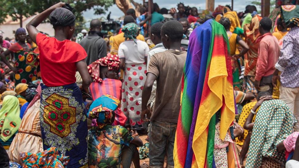 Displaced people from Cabo Delgado in Nampula province, Mozambique - 27 February 2024