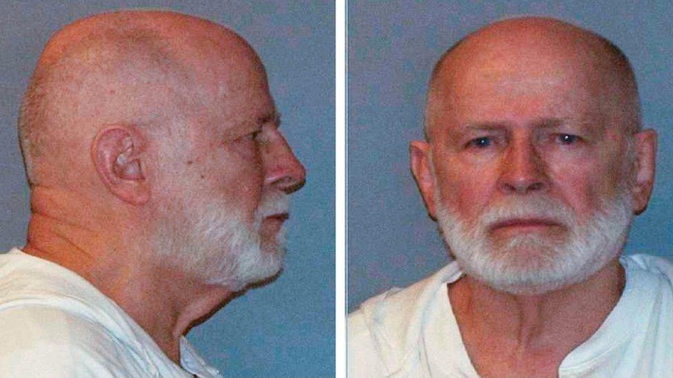 Former mob boss and fugitive James "Whitey" Bulger