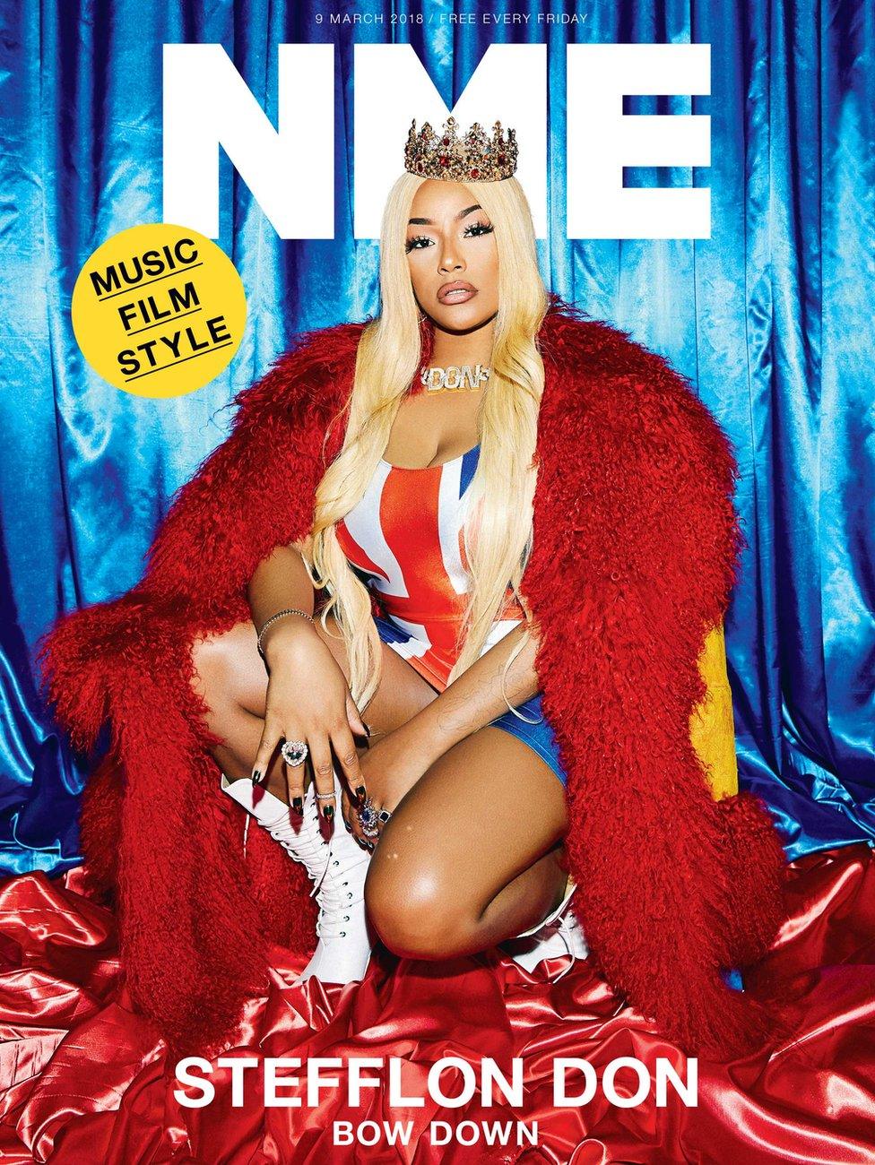 Stefflon Don's NME cover