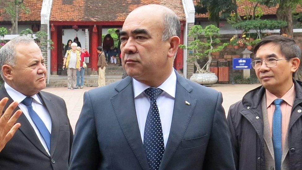 Zoyir Mirzayev seen on a 2017 visit to Vietnam