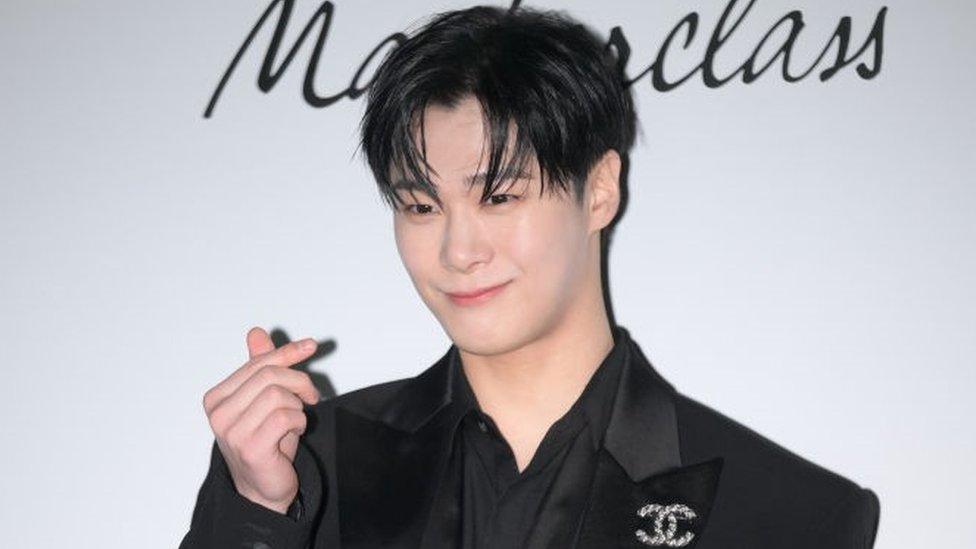 South Korean singer MoonBin of ASTRO attends the CHANEL Parfumeur Masterclass at Bukchon Hwigyumjae on January 26, 2023