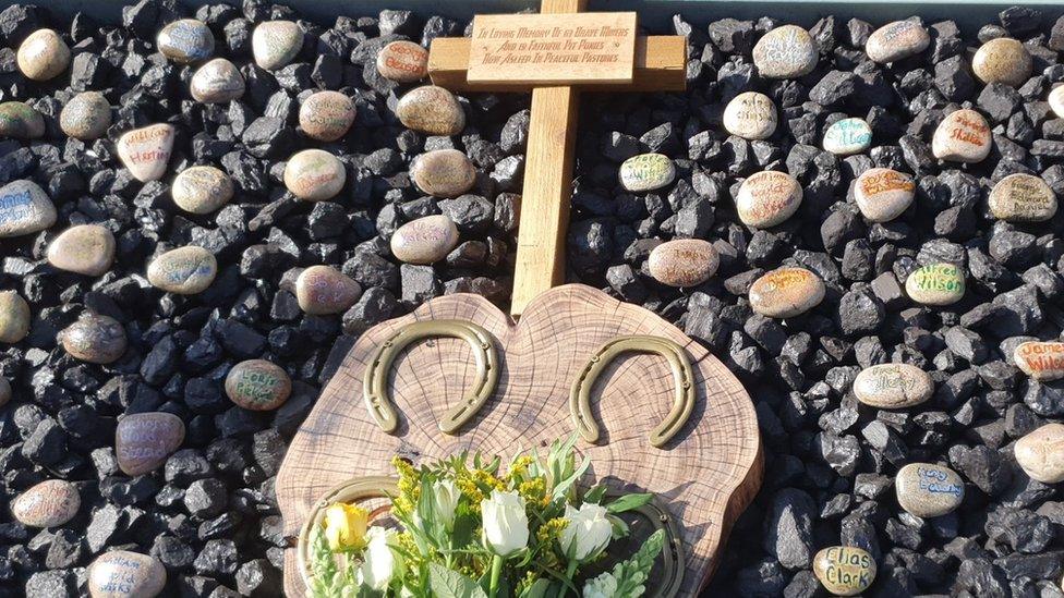 Micklefield Memorial Garden plaque