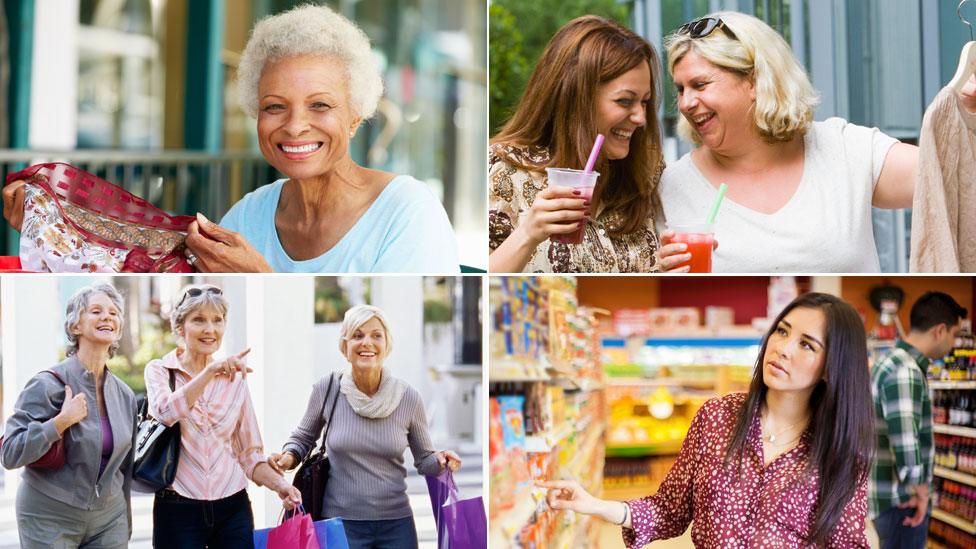 female shoppers