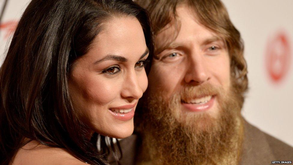 Brie Bella and Daniel Bryan