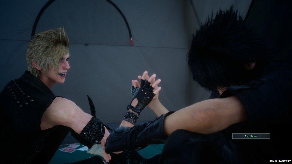 A screenshot from the game