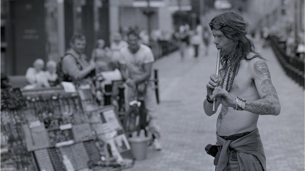 Avis had a jewellery stall in the heart of Inverness