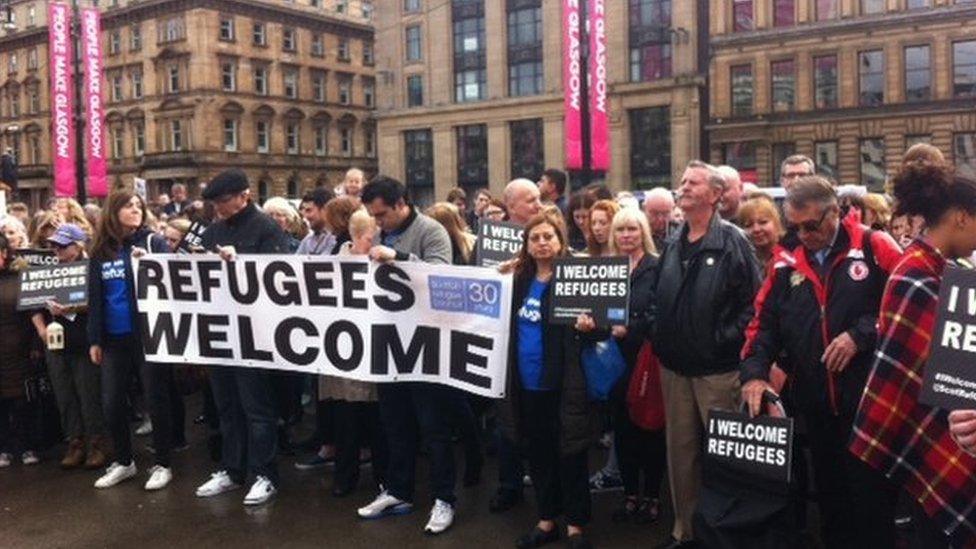 Glasgow vigil