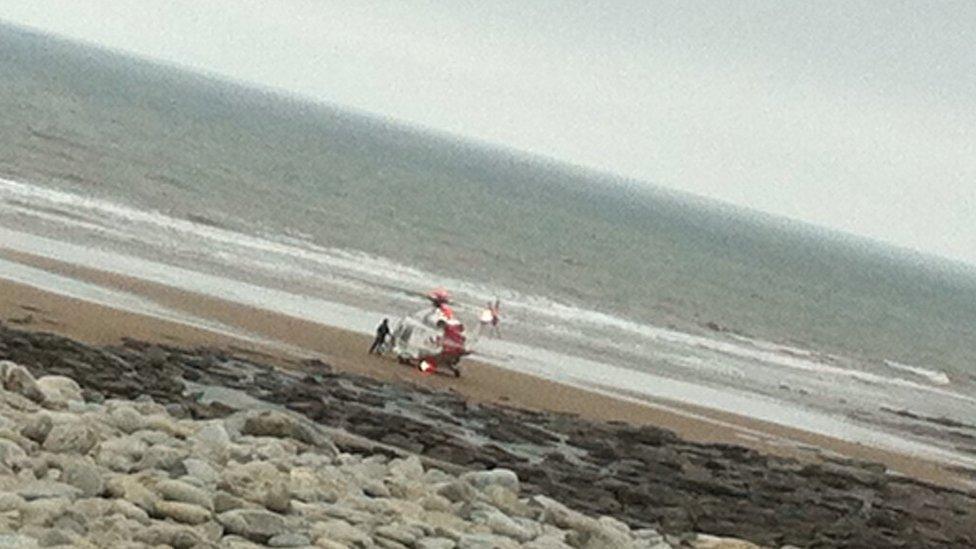 Man Dies After Falling From Cliff In Southerndown BBC News Man Dies After Falling From Cliff In Southerndown BBC News