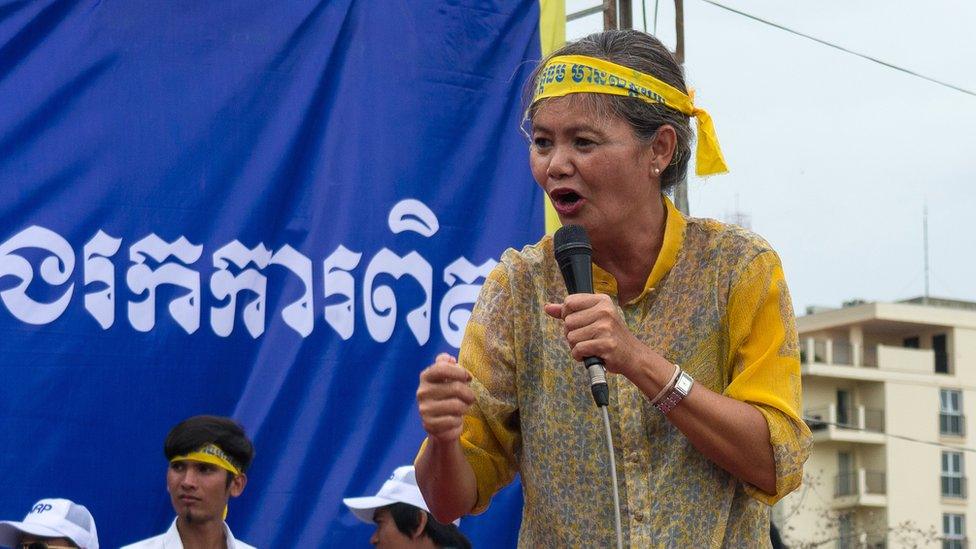 CNRP Deputy President Mu Sochua