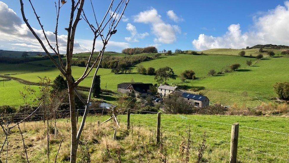 Coygen Farm, Lower Chapel, Brecon - home of David Mills