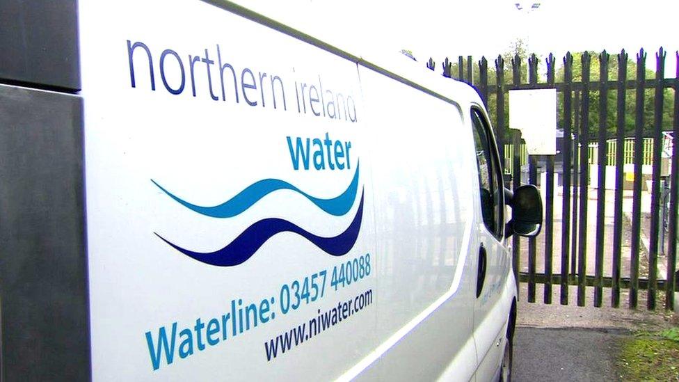 A Northern Ireland Water van