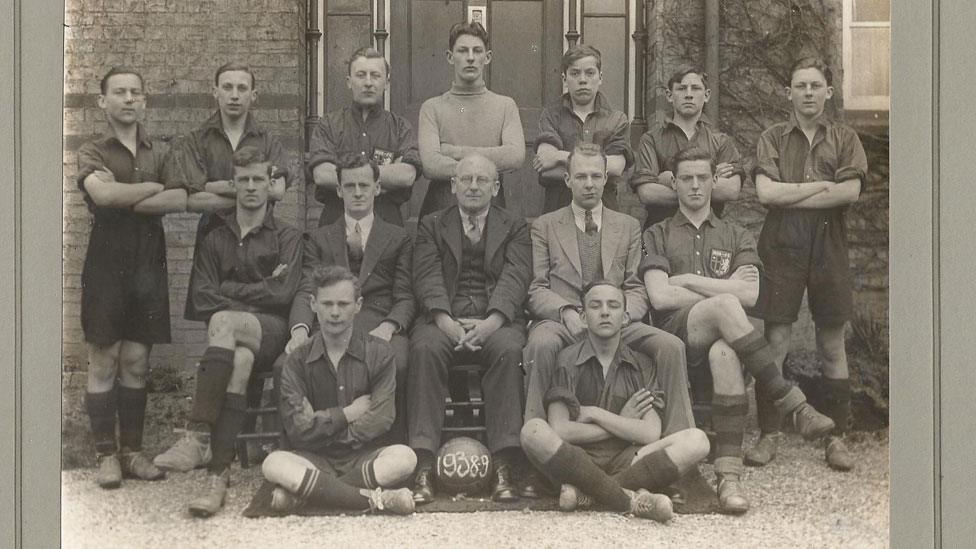 1930s' March Grammar school football team