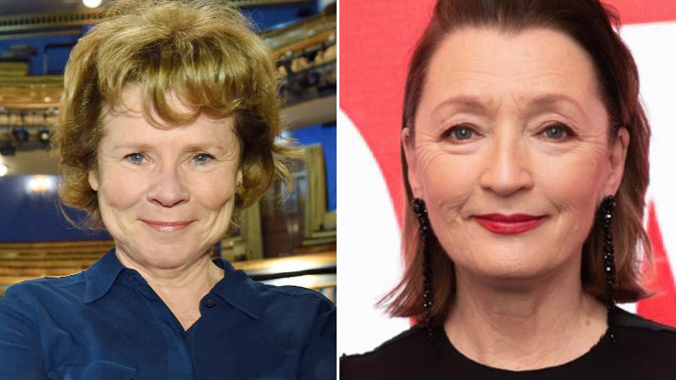 Imelda Staunton (left) and Lesley Manville