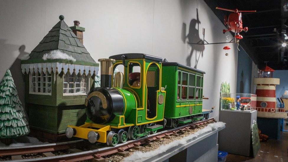 Postman Pat sets saved from destruction go on display BBC News