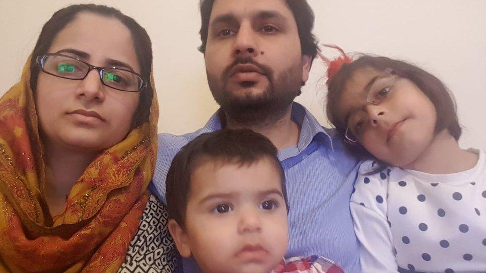 Dr Syed Kazmi and family