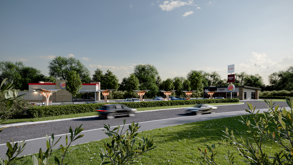 Artist's impression of the development