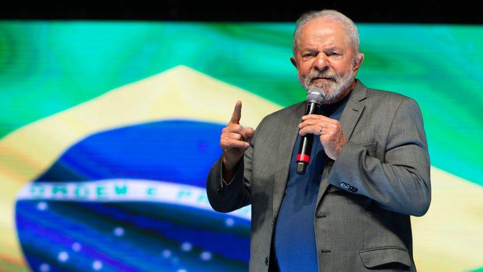 Luiz Inacio Lula da Silva, the president of Brazil