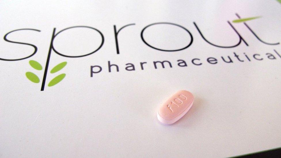 Sprout Pharmaceuticals's tablet of flibanserin