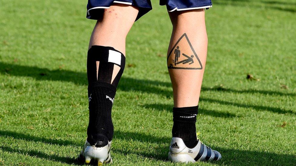 Daniele De Rossi of Italy during the Italy training session at at Coverciano in 2016