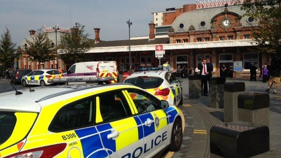 Slough train station