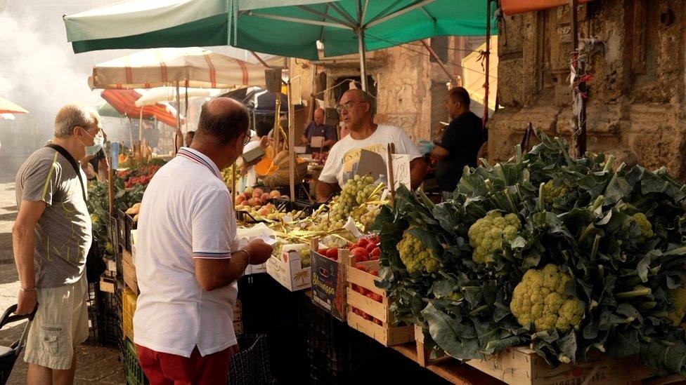 Ballarò market in Palermo