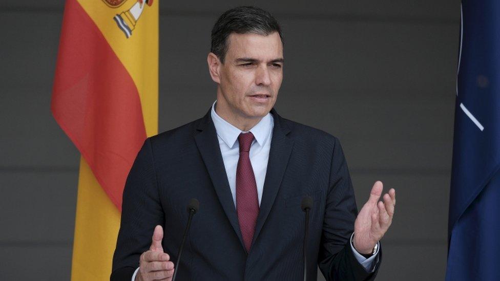 Spanish Prime Minister Pedro Sanchez