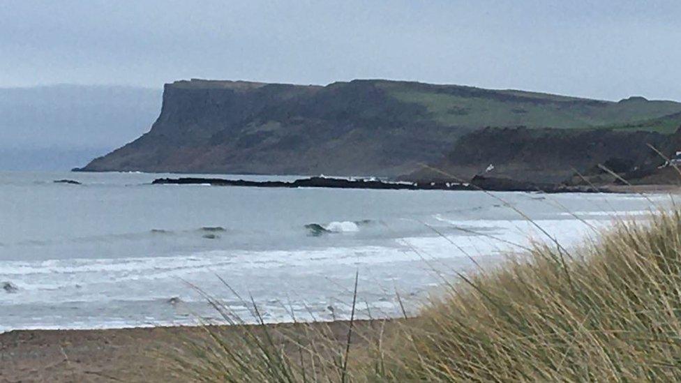 Ballycastle beach