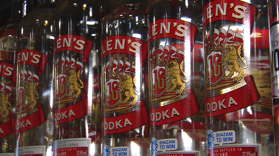 Cheap vodka is one of the drinks affected by the minimum pricing