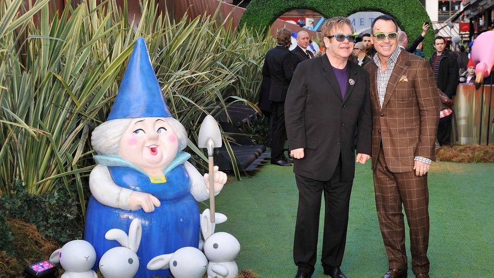 Elton John and David Furnish