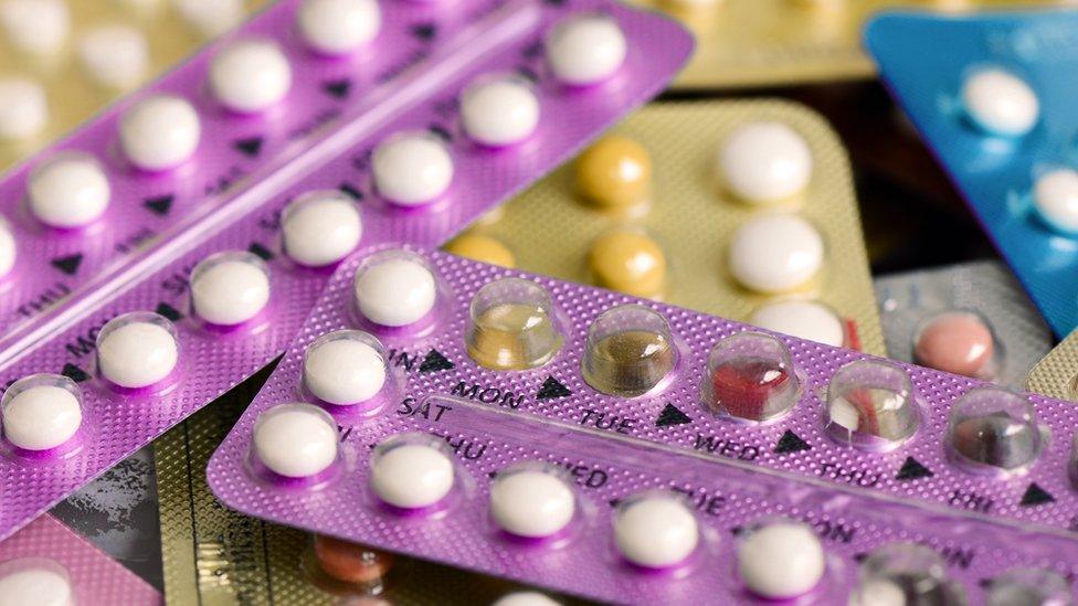 Contraceptive pill packets