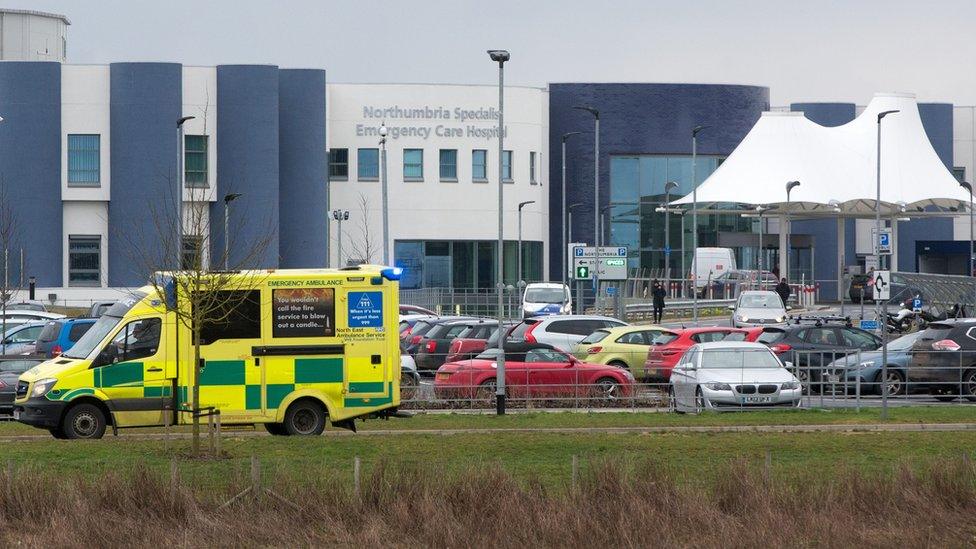 Northumbria Specialist Emergency Care Hospital, in Cramlington, Northumberland