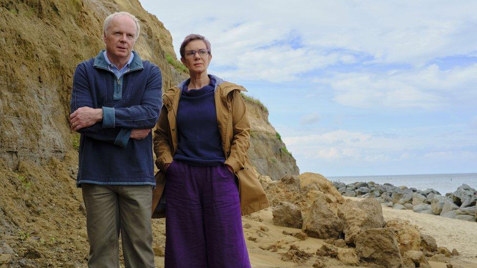 Jason Watkins and Victoria Hamilton in The Trick