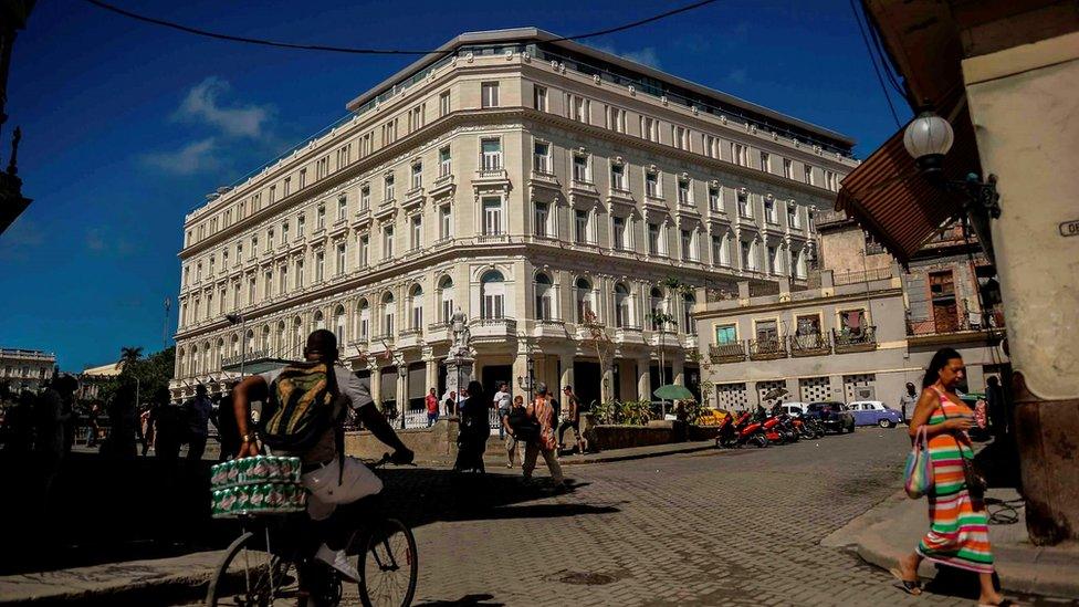 Manzana Kempinski hotel in Havana