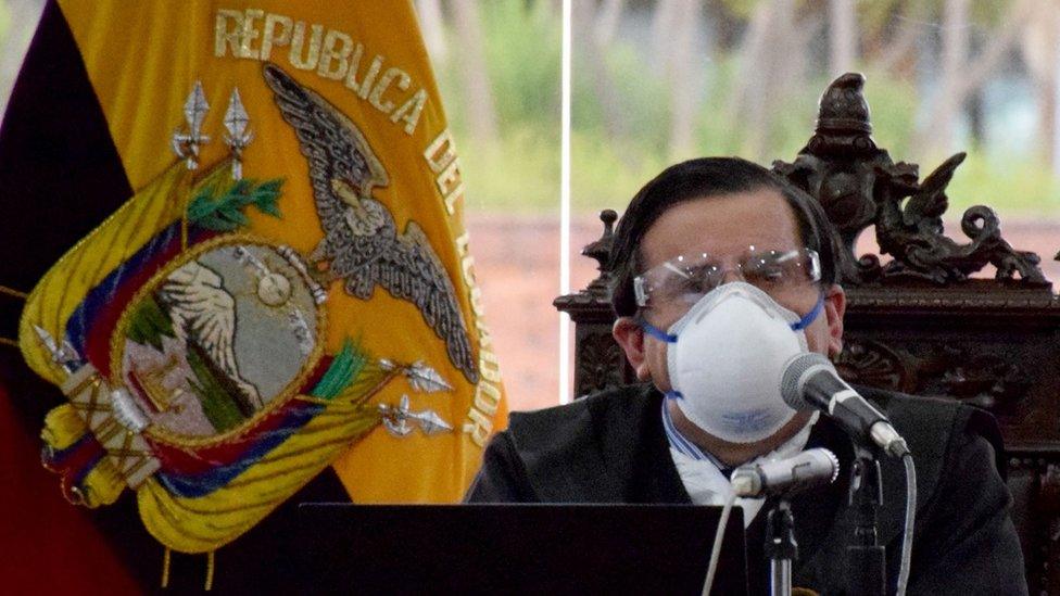 Judge in Ecuador National Court of Justice, 7 Apr 20