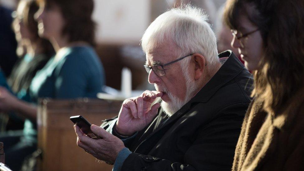 Congregation at Aylsham Parish Church