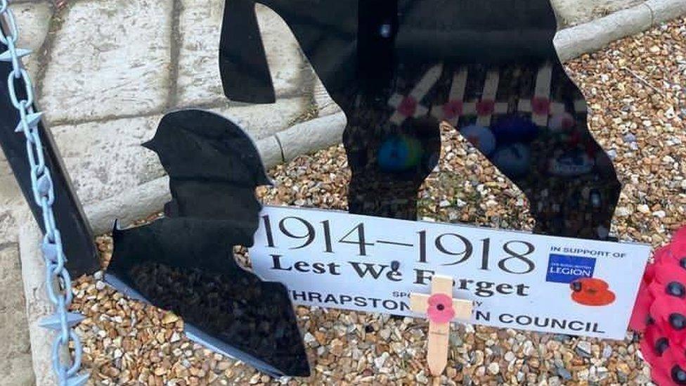 Thrapston war memorial