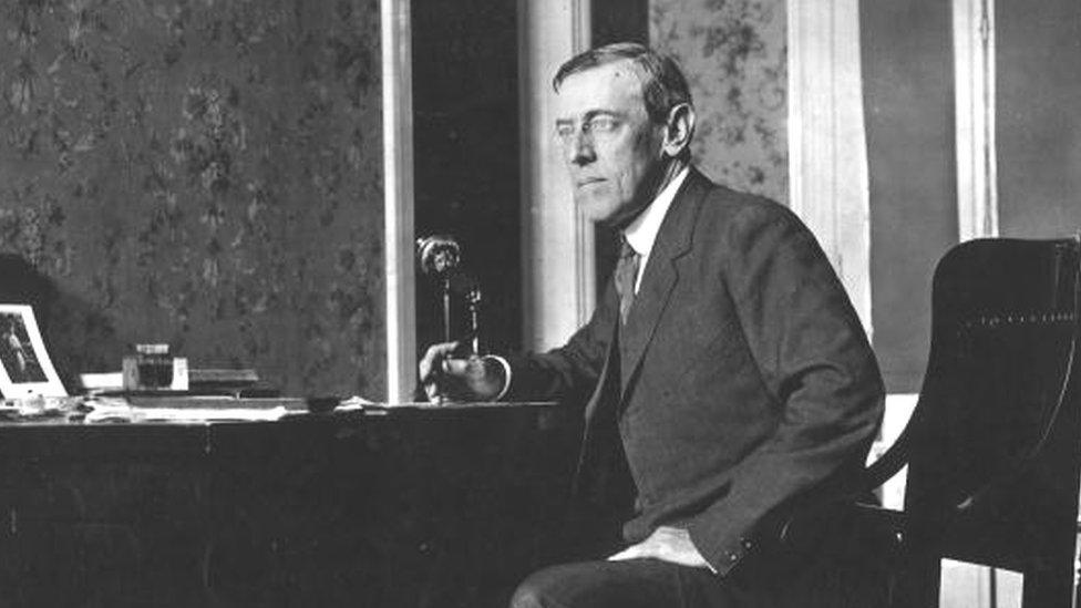 Woodrow Wilson c 1916