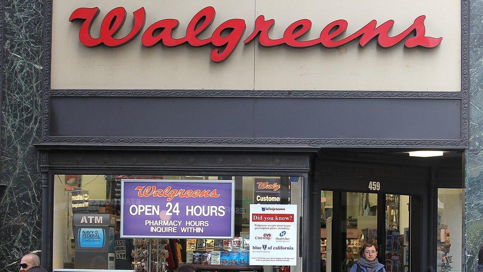 A Walgreens store