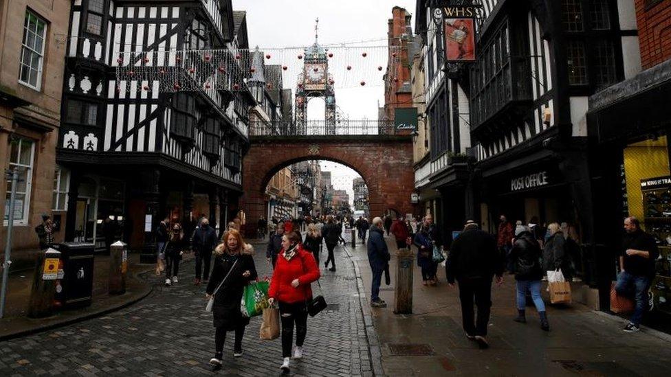 Chester city centre