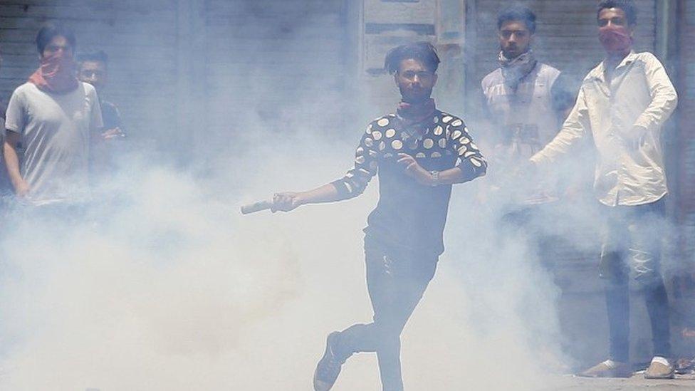 Clashes in Srinagar, 10 July