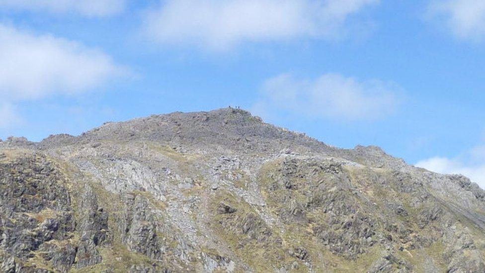 The summit of Cader Idris