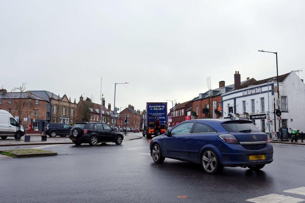 Traffic in Swaffham